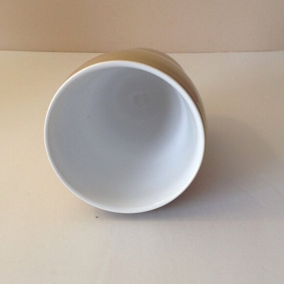 Starbucks By Alda Coffee Tea Cup Mug No Handle Tan /Beige 2008 Drinking Kitchen - Picture 2 of 3